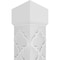 Ekena Millwork Craftsman Classic Square Non-Tapered Large Marrakesh Fretwork Column CC1010ENMKLMIMI - alternate 5